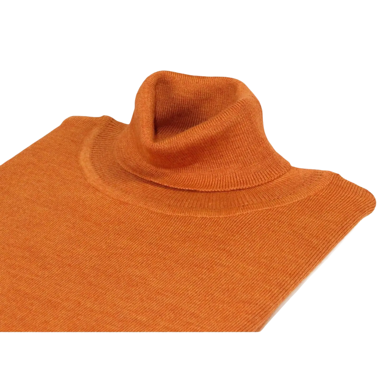 Men PRINCELY Turtle neck Sweater From Turkey Soft Merinos Wool 1011 - 80 Rust - J.Valintin Men's Wear Legend - 96737
