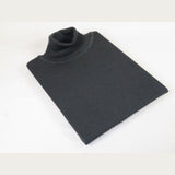 Men PRINCELY Turtle neck Sweater Turkey Soft Merinos Wool 1011 - 80 Steal Gray - J.Valintin Men's Wear Legend - 96749