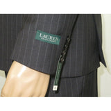 Men RALPH LAUREN Suit Wool Blend Two Button Classic Pinstripe Formal 0151 Gray - J.Valintin Men's Wear Legend - 18241