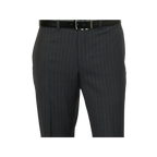 Men RALPH LAUREN Suit Wool Blend Two Button Classic Pinstripe Formal 0151 Gray - J.Valintin Men's Wear Legend - 18241