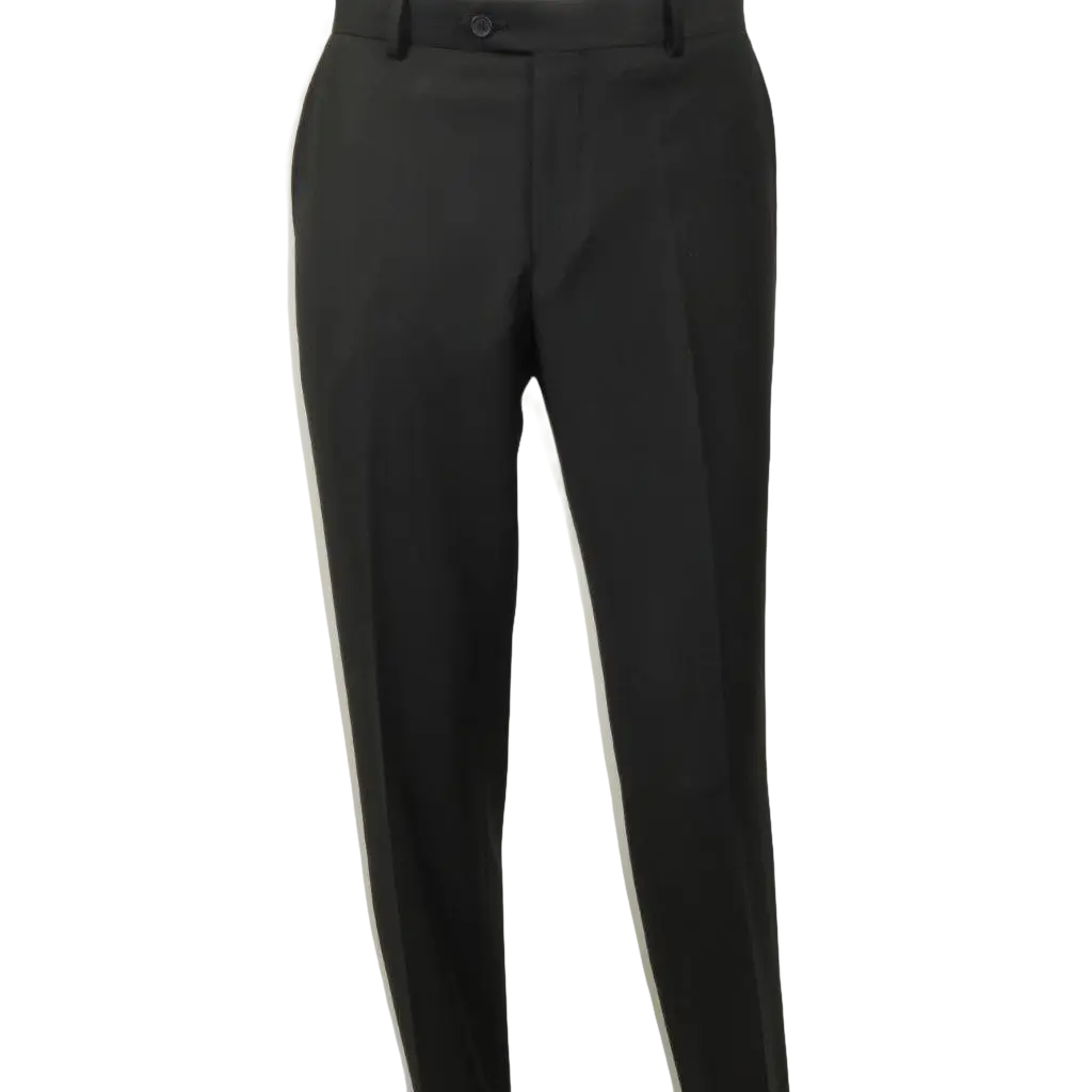Men RENOIR Dressy Suit Separates Solid Slim Fit 201 - 1 Black Double Breasted - J.Valintin Men's Wear Legend - 201 - 1 DB - 36S