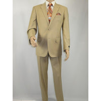 Men Renoir Suit Separate Super 140 Wool Two Button Classic Fit 508 - 4 Beige New - J.Valintin Men's Wear Legend - 96058