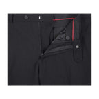 Men RENOIR Suit Seprates Solid 2 Button Business Formal Slim Fit 201 - 1 Black - J.Valintin Men's Wear Legend - 97585
