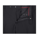 Men RENOIR Suit Seprates Solid 2 Button Business Formal Slim Fit 201 - 1 Black - J.Valintin Men's Wear Legend - 97585