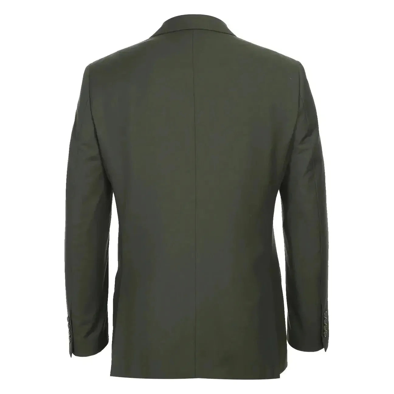 Men RENOIR Suit Seprates Solid 2 Button Business Formal Slim Fit 201 - 10 Olive - J.Valintin Men's Wear Legend - 201 - 10 Olive - 36S