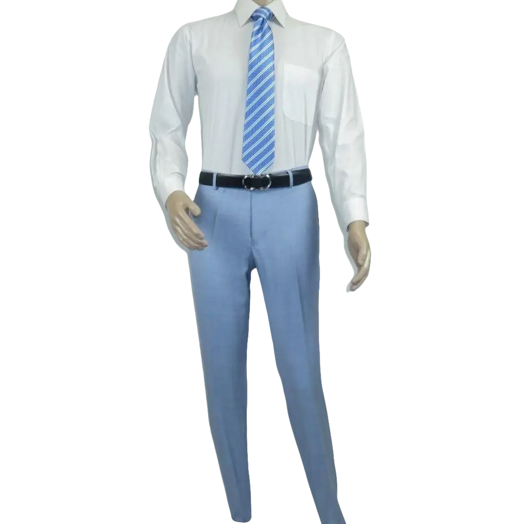 Men RENOIR suit Solid 2 Button Business Formal All Purpose Slim Fit 203 - 9 Blue - J.Valintin Men's Wear Legend - 97617