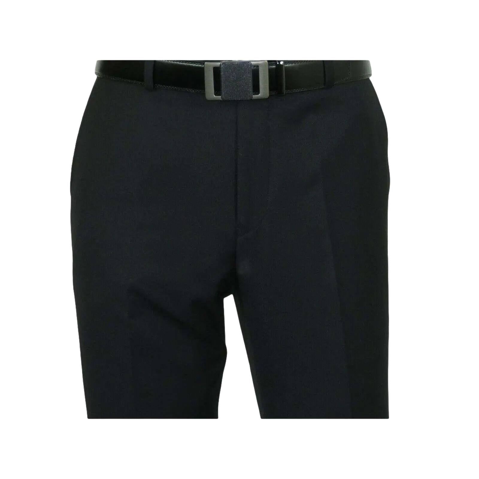Men RENOIR Suit Solid Two Button Business Formal Classic Regular Fit 201 - 1 Black - J.Valintin Men's Wear Legend - 22369
