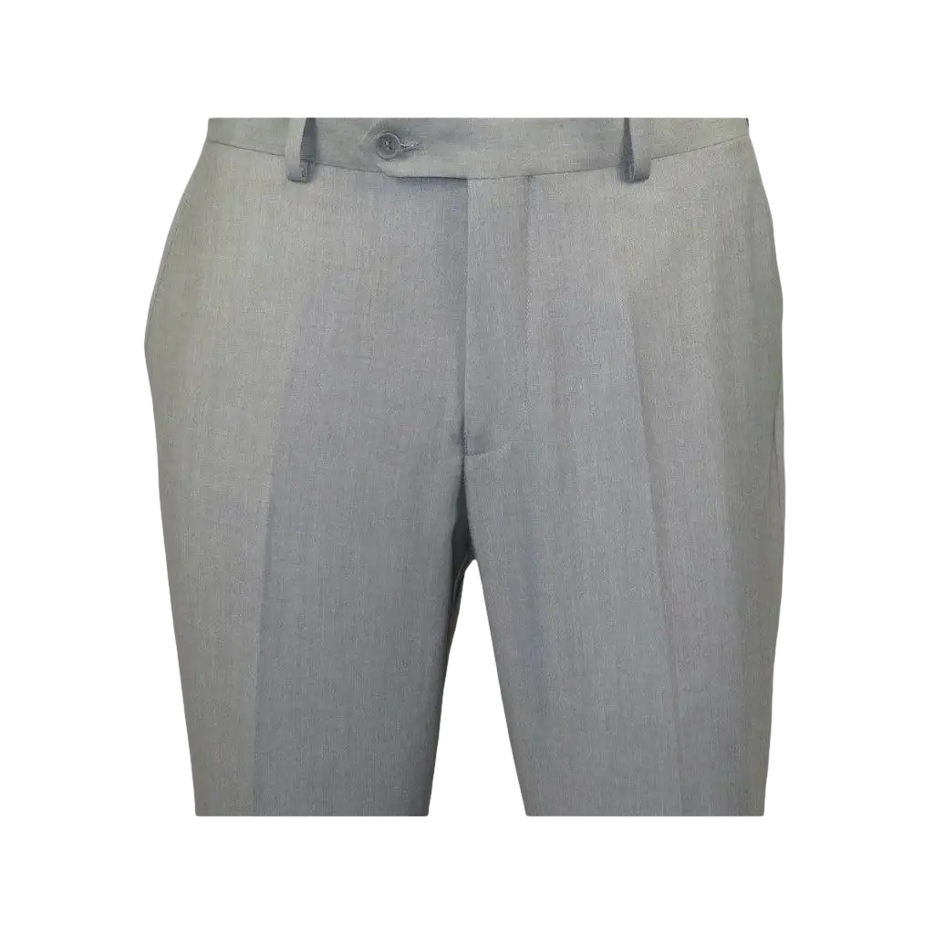 Men RENOIR suit Solid Two Button Business or Formal Slim Fit 202 - 2 Light gray - J.Valintin Men's Wear Legend - 202 - 2 - Lt Gray - 36S