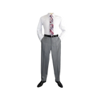 Men Renoir Suit Super 140 Soft Wool 2Button 2Vents Classic Fit 508 - 5 Lt Gray - J.Valintin Men's Wear Legend - 73374