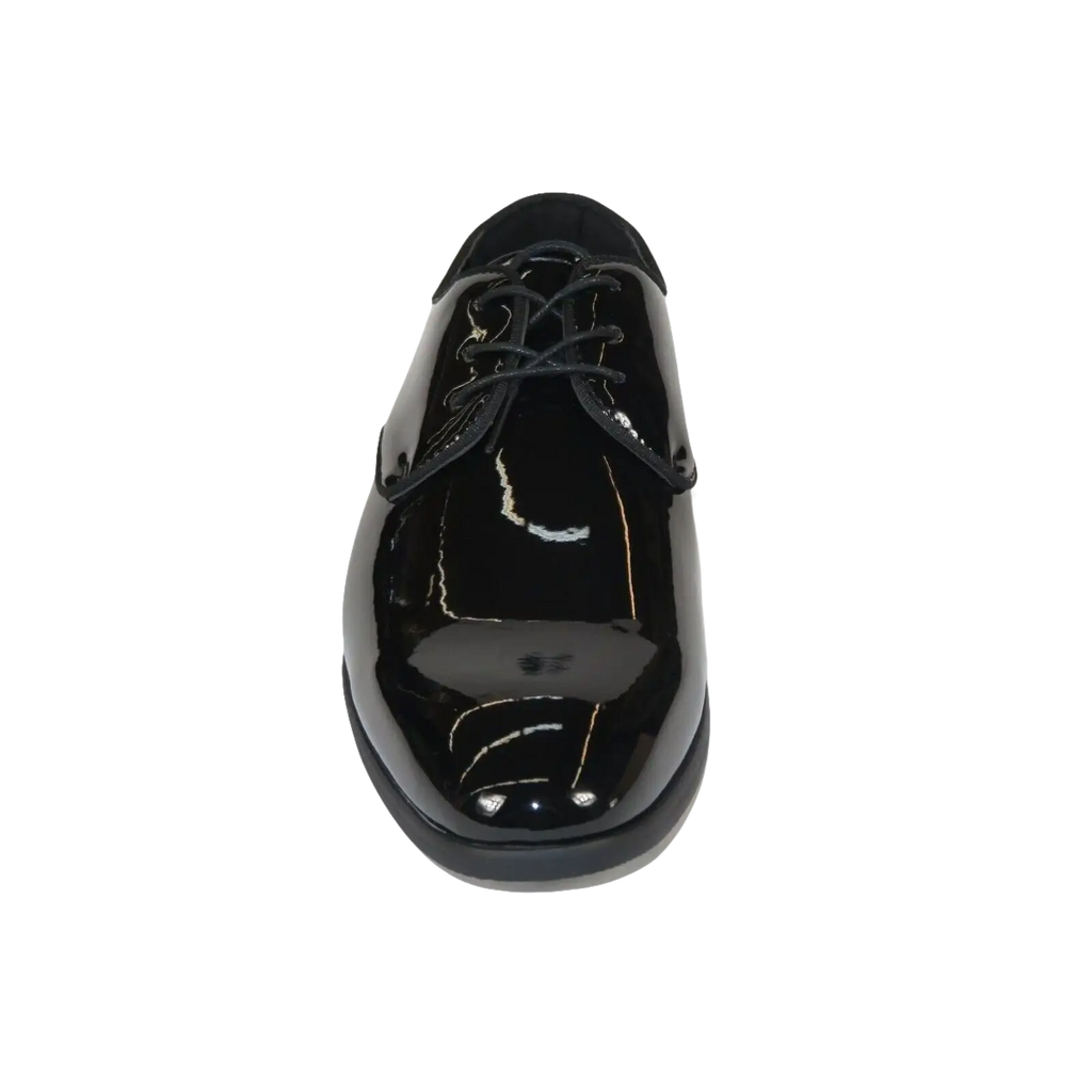 Men Santino Luciano Formal Dress Shoes Patent Leather Shiny Lace up F414 Black - J.Valintin Men's Wear Legend - 99038