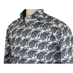Men Shirt J.Valintin Turkey Usa 100% Egyptian Cotton Axxess Style A113 - 11 Blue - J.Valintin Men's Wear Legend - 3642