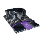 Men Shirt J.Valintin Turkey Usa 100% Egyptian Cotton Axxess Style A113 - 11 Blue - J.Valintin Men's Wear Legend - 3642