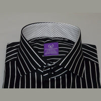 Men Shirt J.Valintin Turkey - Usa 100% Egyption Cotton Axxess Style 1594 - 14 Black - J.Valintin Men's Wear Legend - 1558