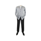 Men Shirt J.Valintin Turkey - Usa 100% Egyption Cotton Axxess Style 1R57 - 01 black - J.Valintin Men's Wear Legend - 32