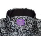 Men Shirt J.Valintin Turkey - Usa 100% Egyption Cotton Axxess Style 7164 - 10 gray - J.Valintin Men's Wear Legend - 3624