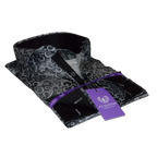 Men Shirt J.Valintin Turkey - Usa 100% Egyption Cotton Axxess Style 7164 - 10 gray - J.Valintin Men's Wear Legend - 3624