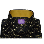 Men Shirt J.Valintin Turkey Usa Egyptian Cotton Axxess Style 2Z50 - 06 Black - J.Valintin Men's Wear Legend - 4894