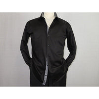 Men Shirt J.Valintin Turkey Usa Egyptian Cotton Axxess Style 6001 black - J.Valintin Men's Wear Legend - 4952