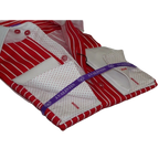 Men Shirt J.Valintin Turkey Usa Egyption Cotton Axxess Style 1594 - 24 Red - J.Valintin Men's Wear Legend - 4871