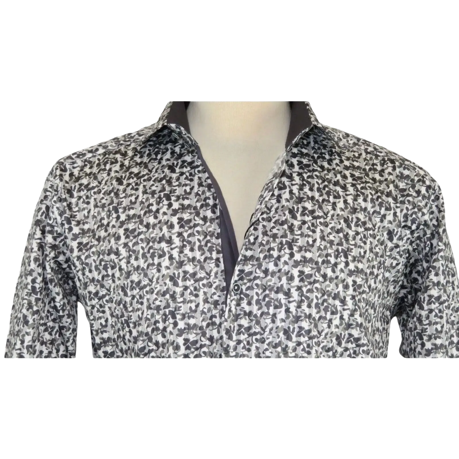 Men Shirt J.Valintin Turkey Usa Egyption Cotton Axxess Style 3T89 - 01 Gray - J.Valintin Men's Wear Legend - 4942