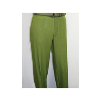 Men Silversilk 2pc walking leisure Matching Suit Italian woven knits 51011 Green - J.Valintin Men's Wear Legend - 100081