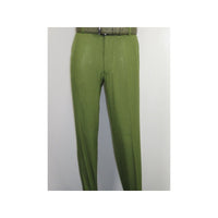 Men Silversilk 2pc walking leisure Matching Suit Italian woven knits 51016 Green - J.Valintin Men's Wear Legend - 100105