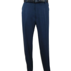 Men Silversilk 2pc Walking Leisure Matching Suit Italian Woven Knits 71003 Navy - J.Valintin Men's Wear Legend - 71003 - Navy - M