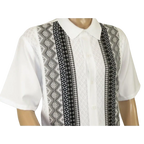 Men Silversilk 2pc Walking Leisure Matching Suit Italian Woven Knits 71003 White - J.Valintin Men's Wear Legend - 71003 - White - M