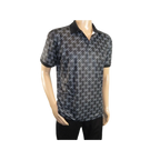 Men Sports Shirt DE - NIKO Short Sleeves Soft Modal Fashion Polo Shirt G1121 Black - J.Valintin Men's Wear Legend - 100199