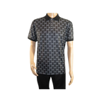 Men Sports Shirt DE - NIKO Short Sleeves Soft Modal Fashion Polo Shirt G1121 Black - J.Valintin Men's Wear Legend - 100199