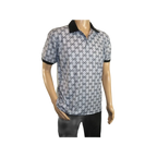 Men Sports Shirt DE - NIKO Short Sleeves Soft Modal Fashion Polo Shirt G1121 Gray - J.Valintin Men's Wear Legend - 100187