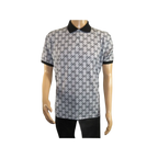 Men Sports Shirt DE - NIKO Short Sleeves Soft Modal Fashion Polo Shirt G1121 Gray - J.Valintin Men's Wear Legend - 100187