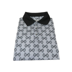 Men Sports Shirt DE - NIKO Short Sleeves Soft Modal Fashion Polo Shirt G1121 Gray - J.Valintin Men's Wear Legend - 100187