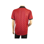 Men Sports Shirt DE - NIKO Short Sleeves Soft Modal Fashion Polo Shirt G1121 Red - J.Valintin Men's Wear Legend - 100181