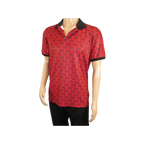 Men Sports Shirt DE - NIKO Short Sleeves Soft Modal Fashion Polo Shirt G1121 Red - J.Valintin Men's Wear Legend - 100181