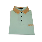 Men Sports Shirt PAZO by DE - NIKO Short Sleeves Cotton Polo Shirt DBK2303 Mint - J.Valintin Men's Wear Legend - 100623