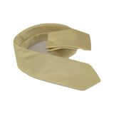 Men Stacy Adams Neck tie Hanky Set Business Formal Solid Color Satin S13 Beige - J.Valintin Men's Wear Legend - 24789