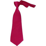 Men Stacy Adams Neck tie Hanky Set Business Formal Solid Satin S16 Hot Pink - J.Valintin Men's Wear Legend - 24792