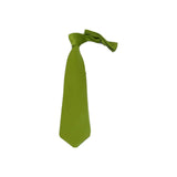 Men Stacy Adams Neck tie Hanky Set Business Formal Solid Satin S8 Apple Green - J.Valintin Men's Wear Legend - 24784