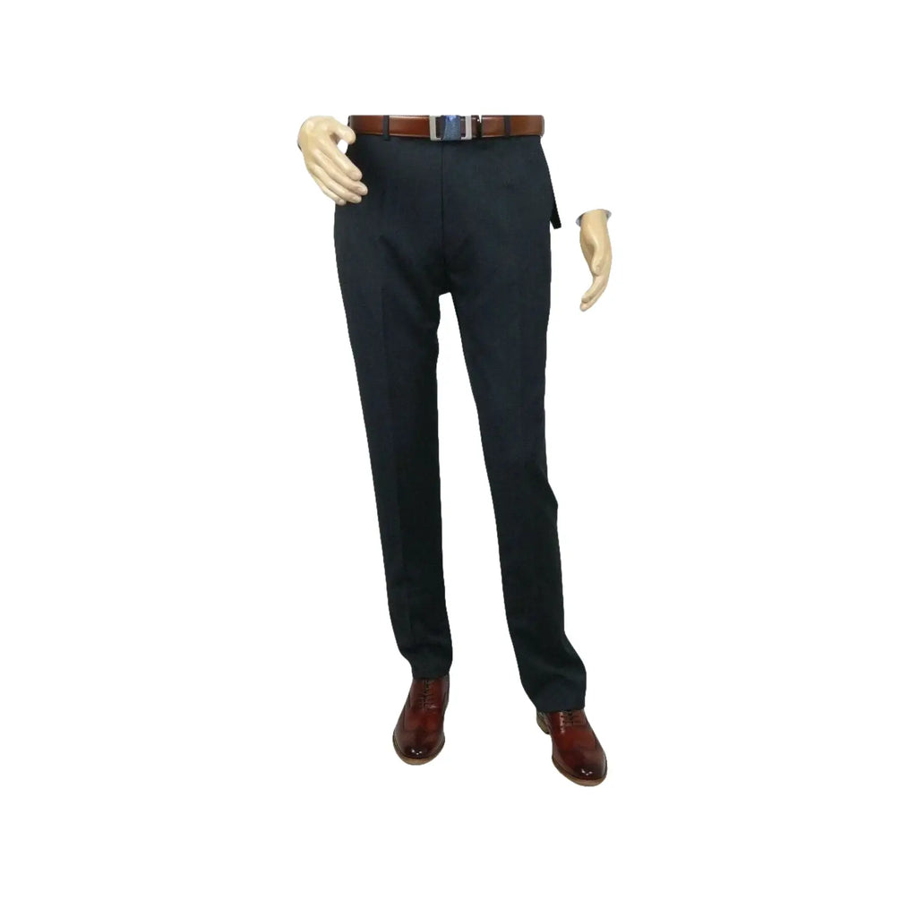 Men Suit ADOLFO 3Pc 100% Soft Wool Vested Business Formal 2 Button 1608 Charcoal - J.Valintin Men's Wear Legend - 26748