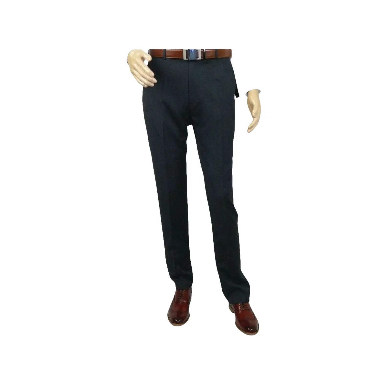 Men Suit ADOLFO 3Pc 100% Soft Wool Vested Business Formal 2 Button 1608 Charcoal - J.Valintin Men's Wear Legend - 26748