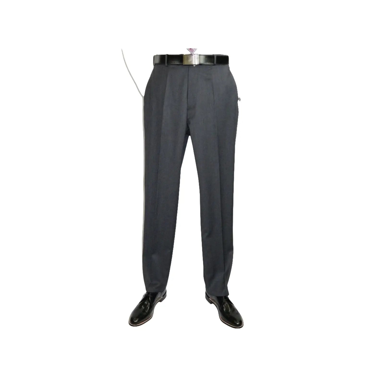 Men Suit ADOLFO 3Pc 100% Soft Wool Vested Business Formal 2 Button 1608 Charcoal - J.Valintin Men's Wear Legend - 26748