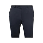 Men Suit BERLUSCONI Turkey 100% Italian Wool 180's Double Breasted #Ber32 Navy - J.Valintin Men's Wear Legend - 100983