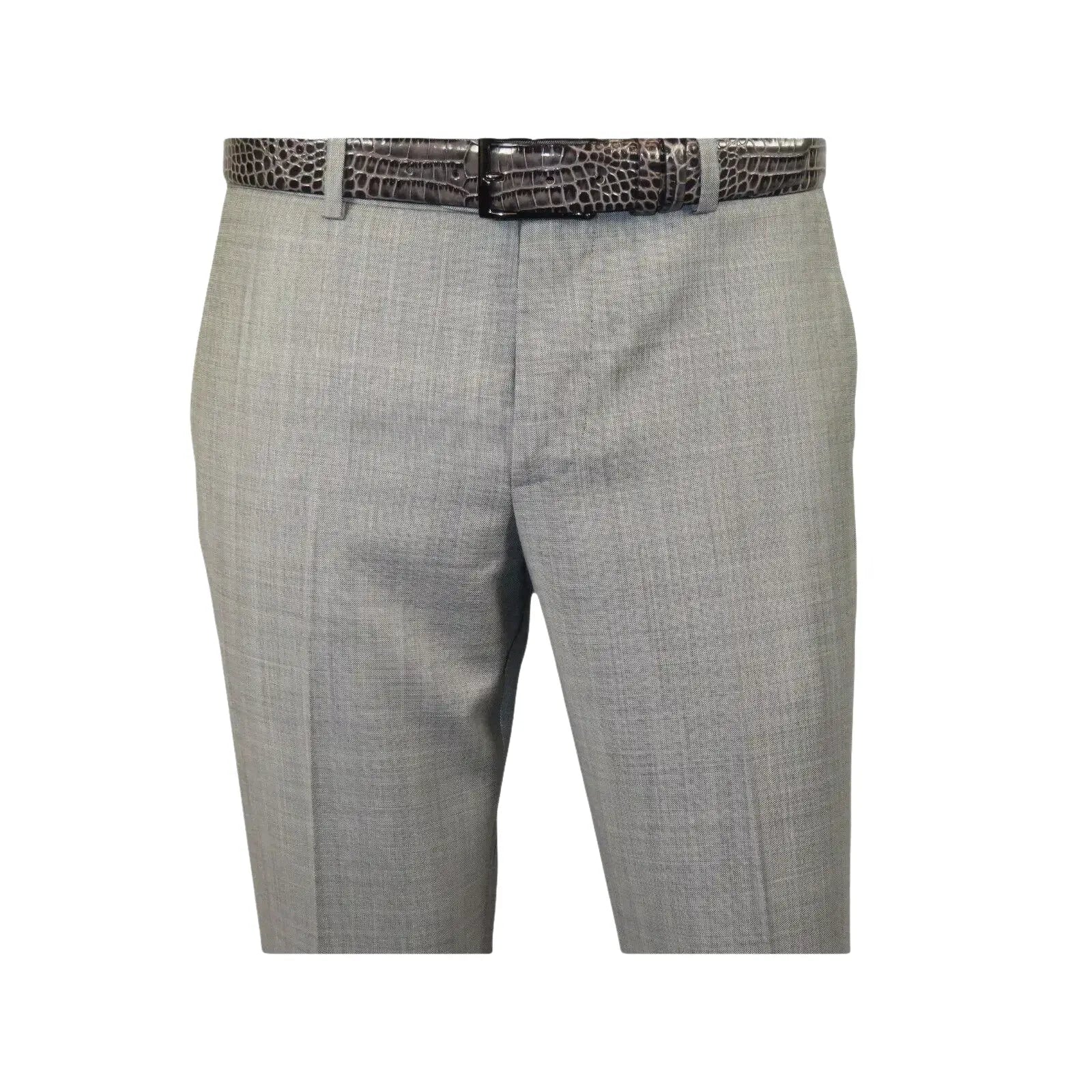 Men Suit BERLUSCONI Turkey 100% Italian Wool Super 180's 3pc Vested #Ber10 Gray - J.Valintin Men's Wear Legend - 98538