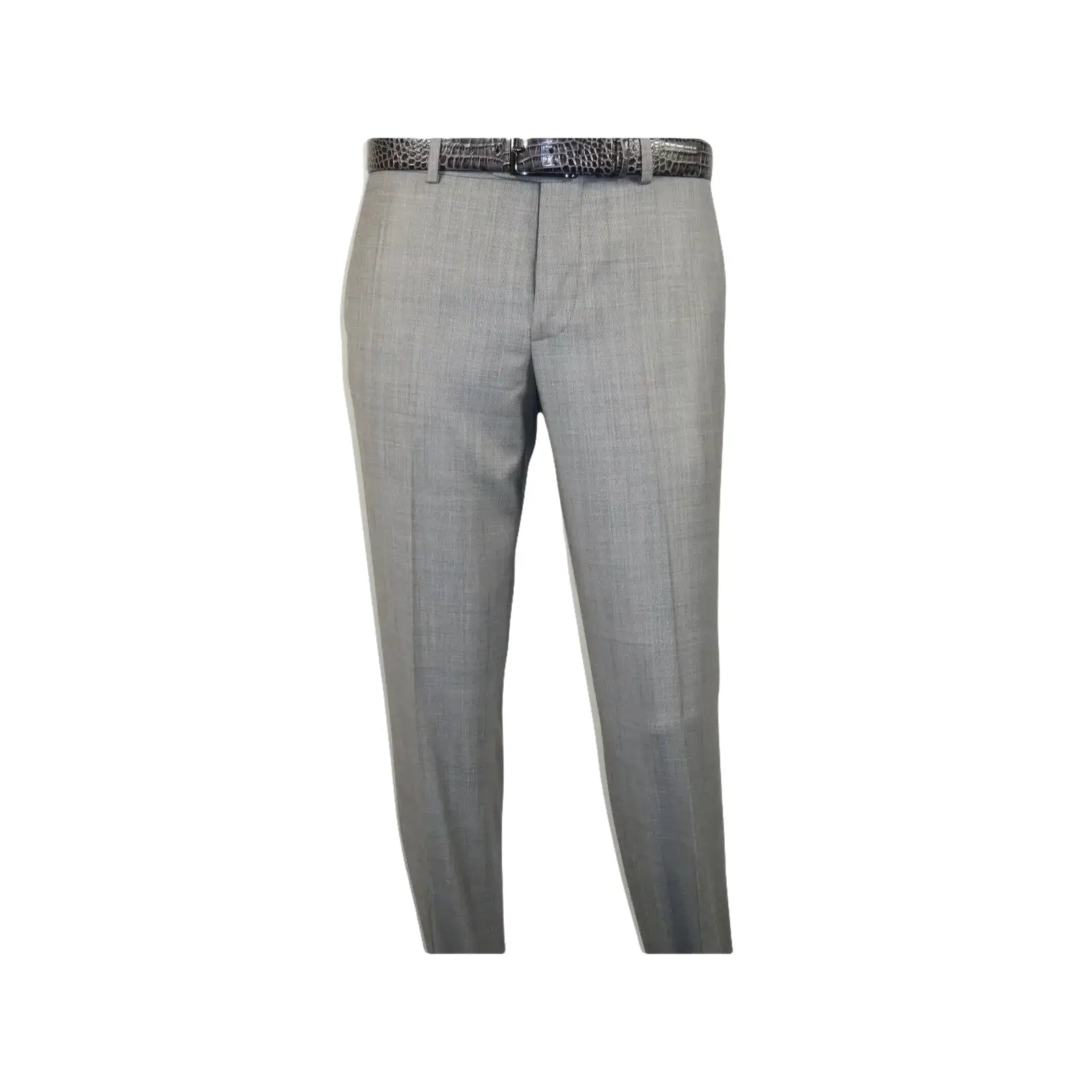 Men Suit BERLUSCONI Turkey 100% Italian Wool Super 180's 3pc Vested #Ber10 Gray - J.Valintin Men's Wear Legend - 98538