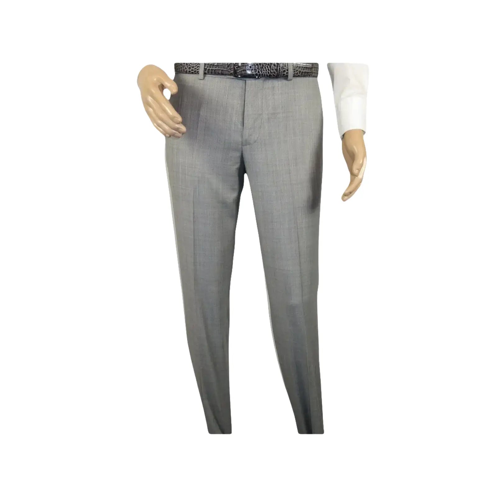 Men Suit BERLUSCONI Turkey 100% Italian Wool Super 180's 3pc Vested #Ber10 Gray - J.Valintin Men's Wear Legend - 98538
