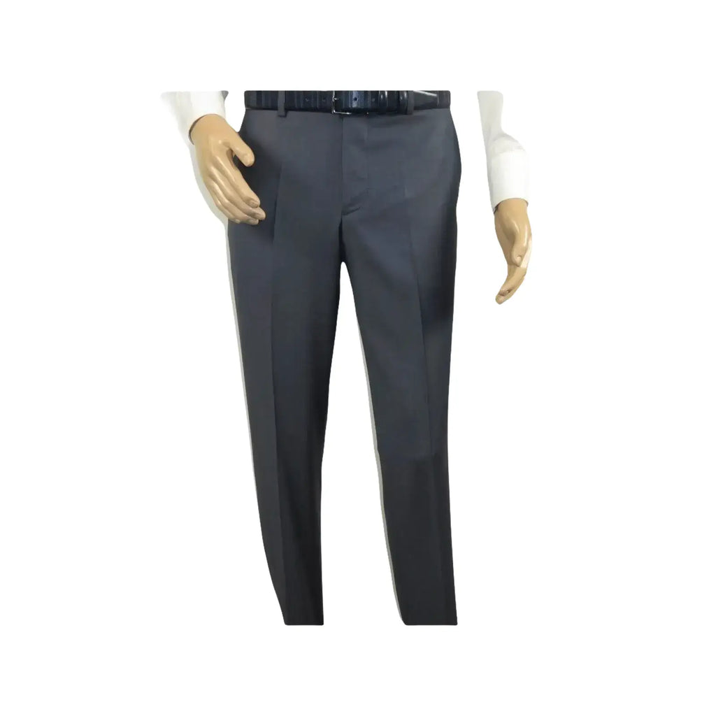 Men Suit BERLUSCONI Turkey 100% Italian Wool Super 180's 3pc Vested #Ber11 Blue - J.Valintin Men's Wear Legend - 98545