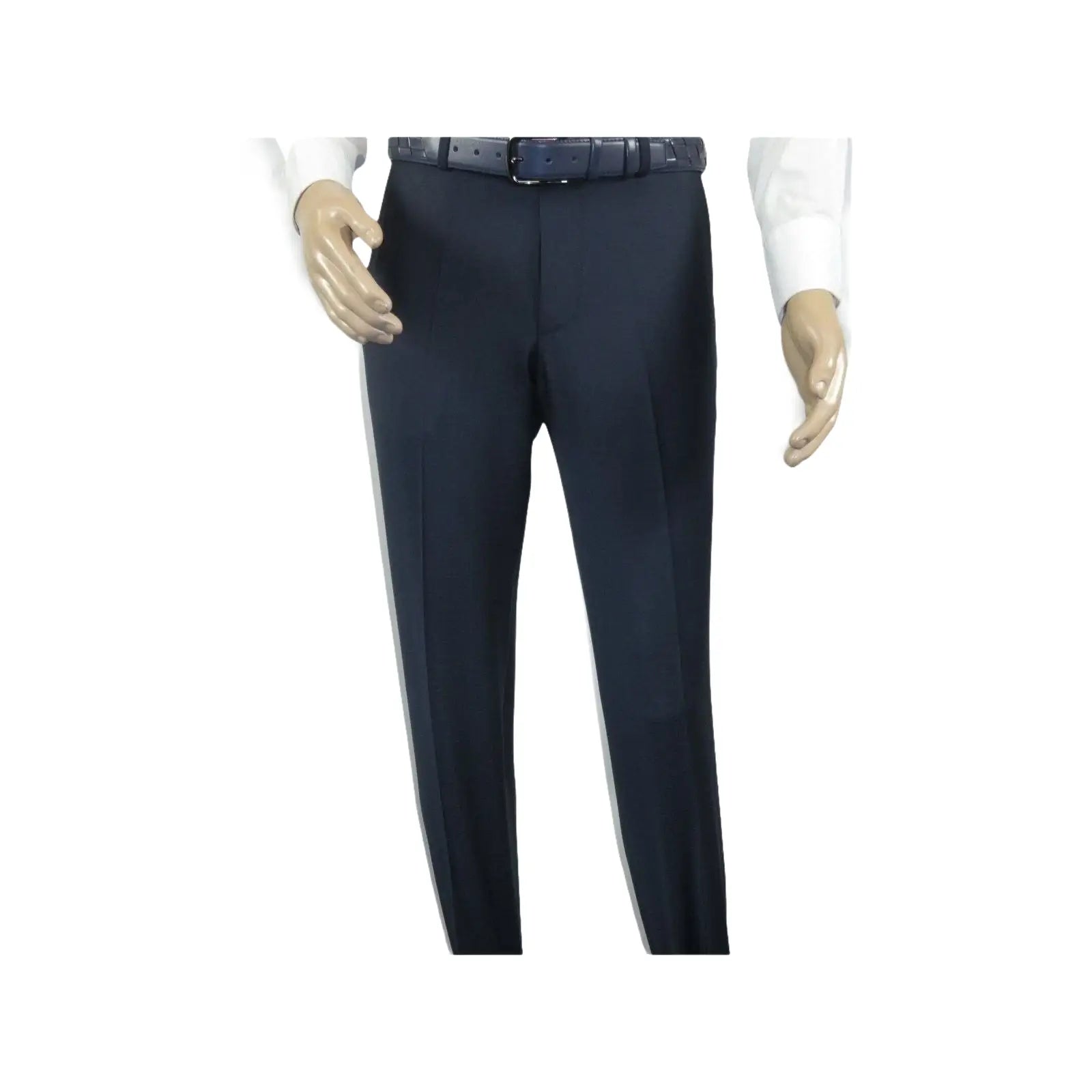 Men Suit BERLUSCONI Turkey 100% Italian Wool Super 180's 3pc Vested #Ber14 Navy - J.Valintin Men's Wear Legend - 98566