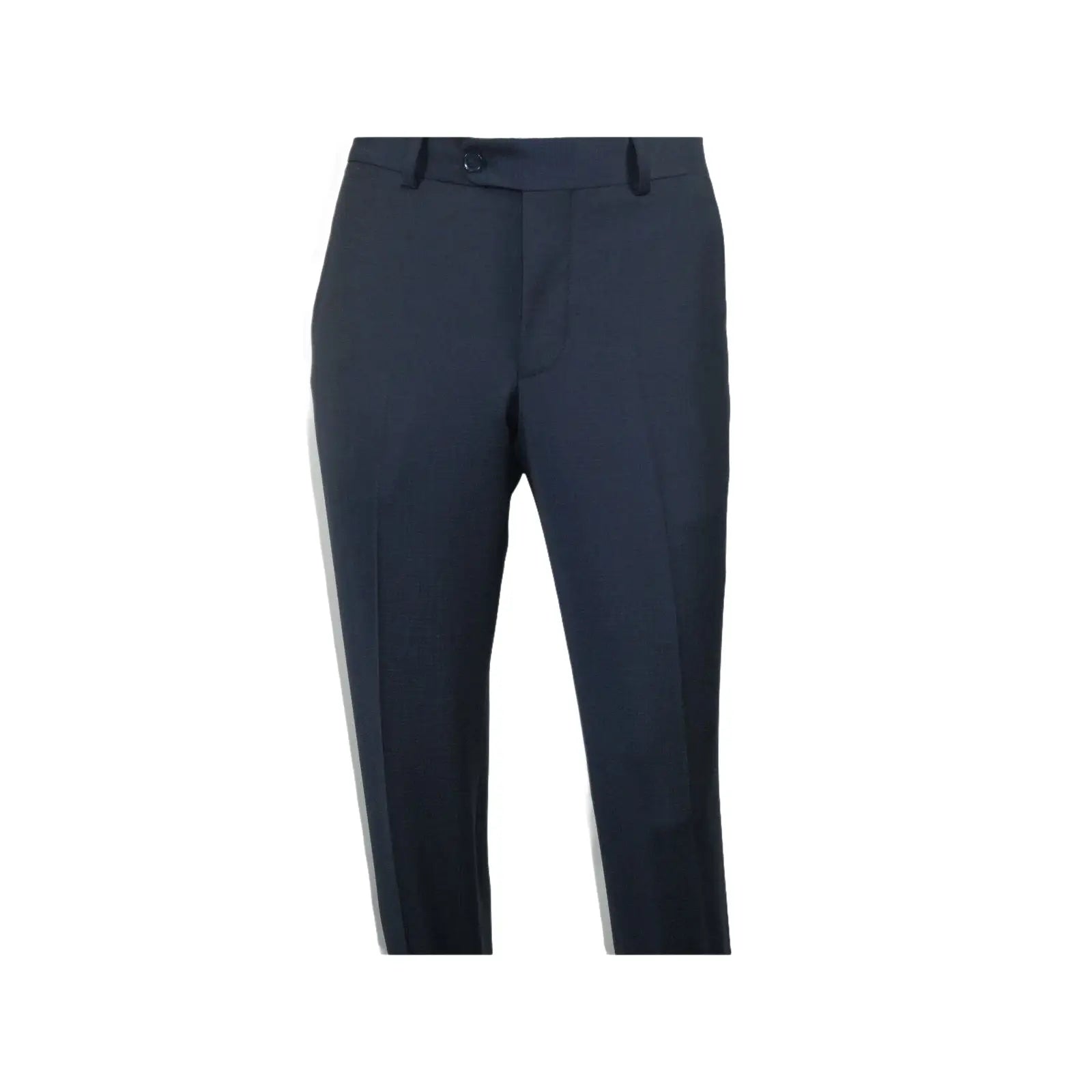 Men Suit BERLUSCONI Turkey 100% Italian Wool Super 180's 3pc Vested #Ber14 Navy - J.Valintin Men's Wear Legend - 98566