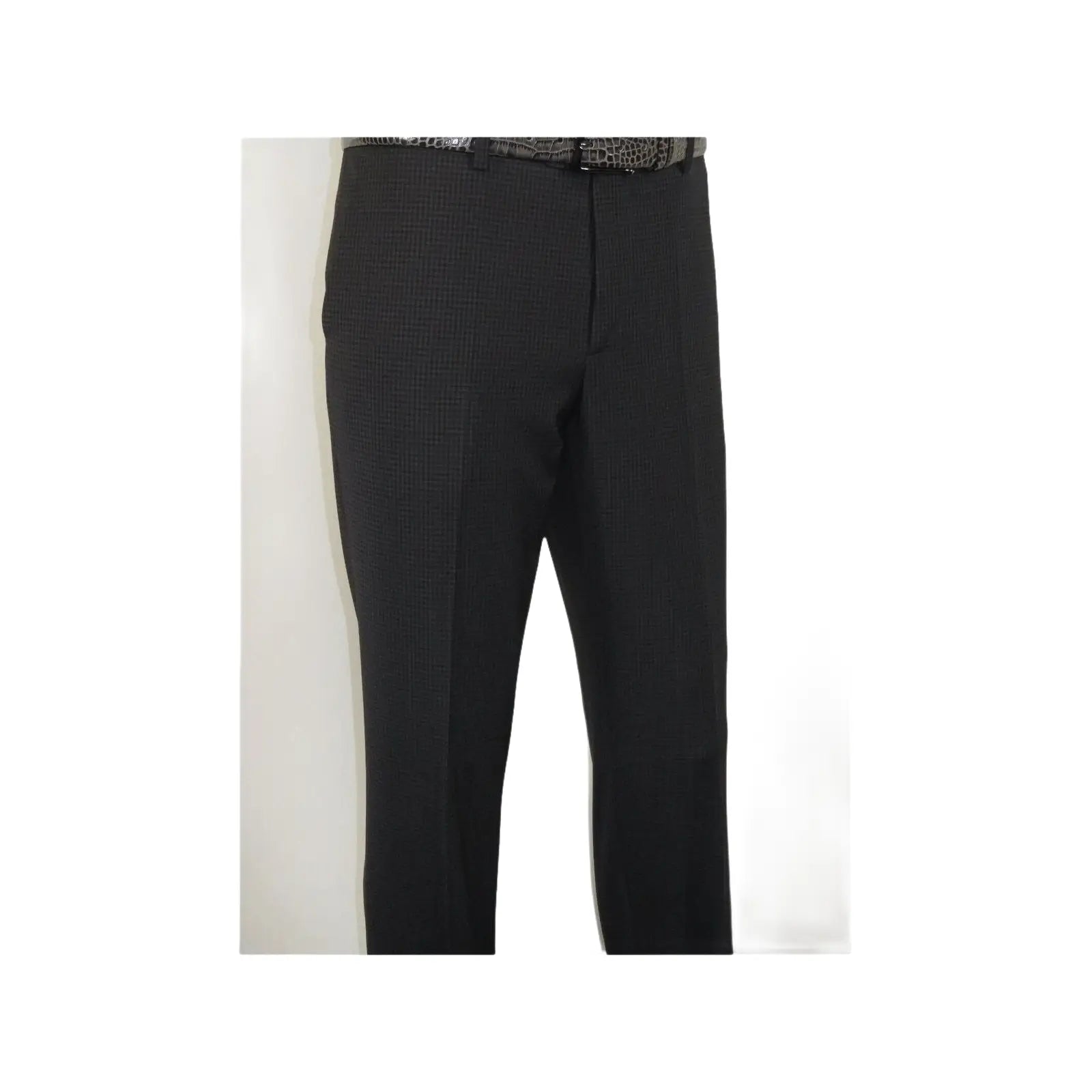 Men Suit BERLUSCONI Turkey 100% Italian Wool Super 180's 3pc Vested #Ber21 Black - J.Valintin Men's Wear Legend - 98615